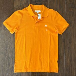 FIRM🧡Mens Aeropostale Orange Pique Polo Shirt